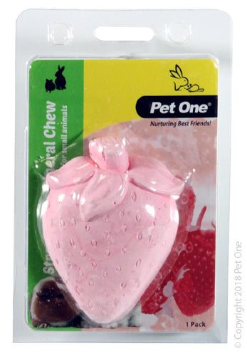 Pet One Mineral Chew Strawberry 50G