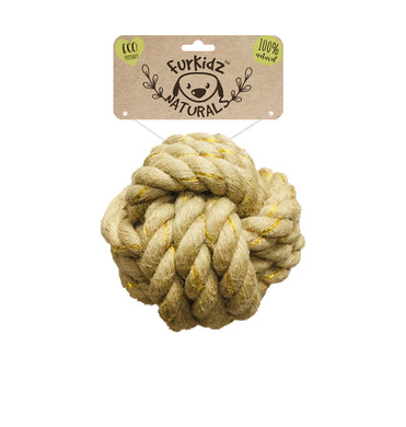 Natures Choice Jute Ball Toy 15cm (530-540gm)