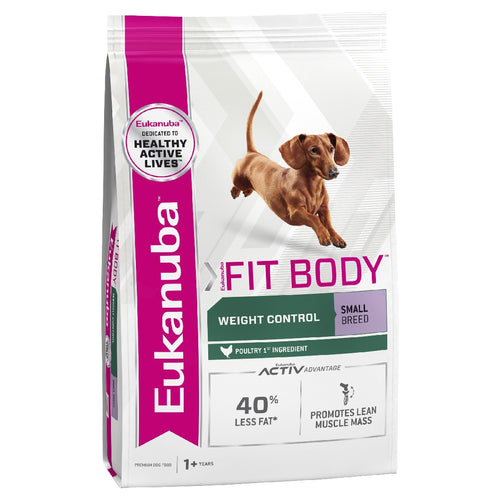 Eukanuba Dog Small Breed Fit Body Weight Control 3kg
