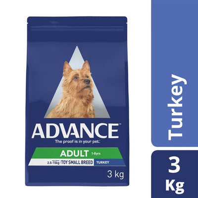 Advance Dog Toy Small Breed Turkey 3Kg