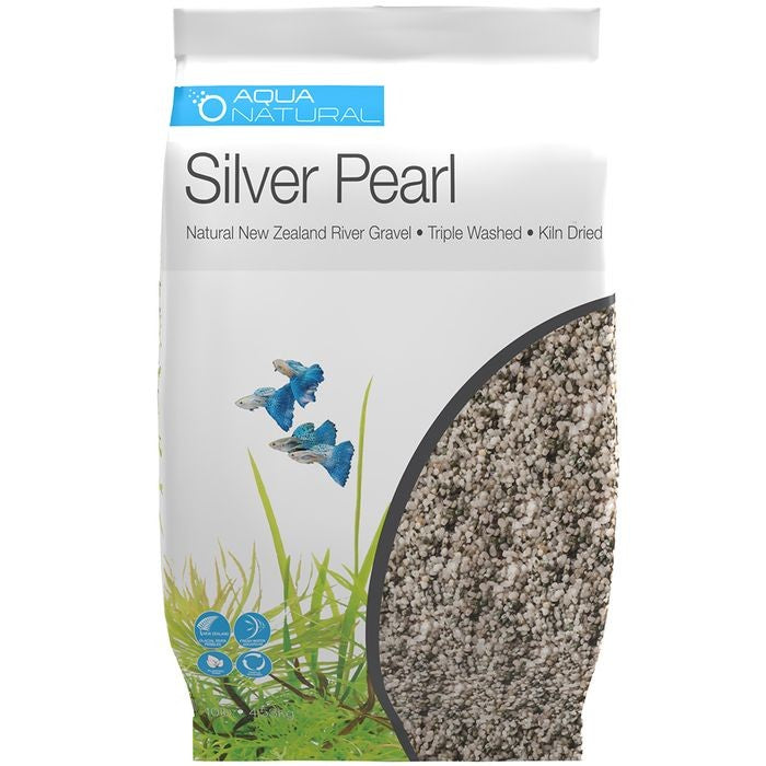 Aqua Natural Silver Pearl Gravel 2Kg