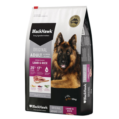 Black Hawk Adult Lamb & Rice 10Kg