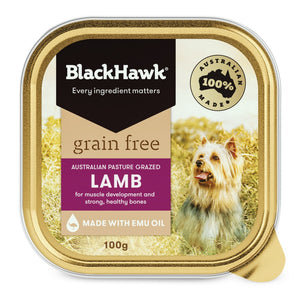 Black Hawk Grain Free Lamb 100G