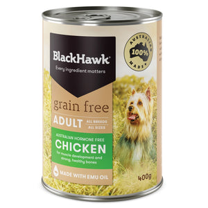 Black Hawk Grain Free Chicken Can 400G