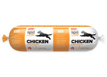 Prime Spd Chicken & Brown Rice Roll 2Kg *Available For In Store Pickup or Local Delivery Only