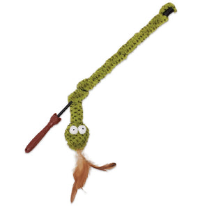 Kazoo Cat Toy Spotty Snake Wand