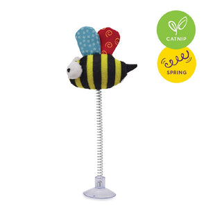 Kazoo Cat Toy Bouncy Bee