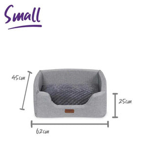 Kazoo Cave Bed Small Stormy Grey