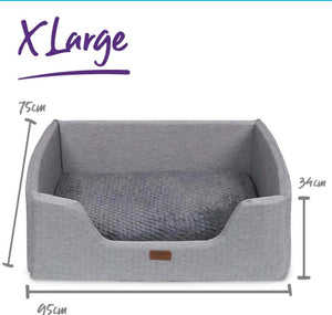 Kazoo Cave Bed Extra Large Stormy Grey
