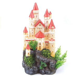 Kazoo Castle With Plant & Red Roof