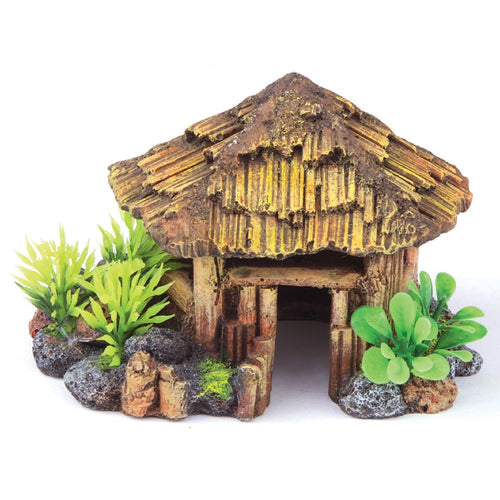Kazoo Bali Hut With Plants Medium