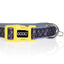 Doog Odie Collar - Grey With Cross Bones