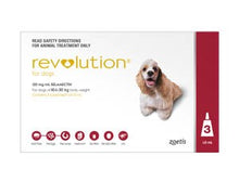 Revolution Dog 120mg 10.1 - 20kg (Red) 3 Pack incl. Canex Tabs