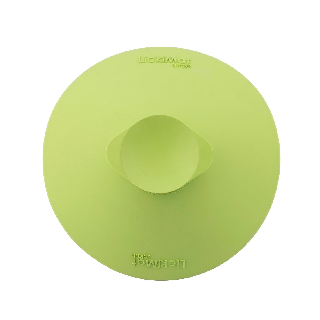 LickiMat Splash Wall & Floor Suction Slow Feeder Dog Bowl - Green
