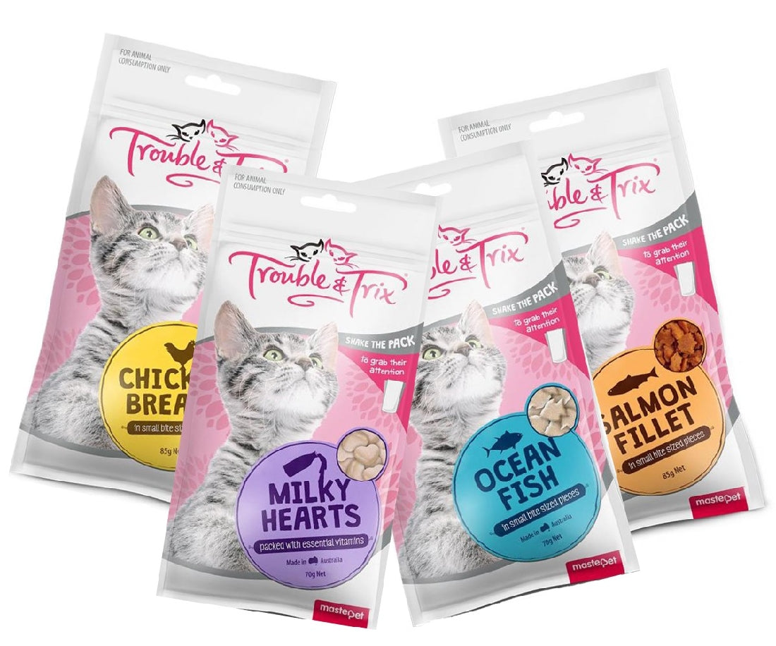 Trouble & Trix Cat Treat Chicken Breast 85G