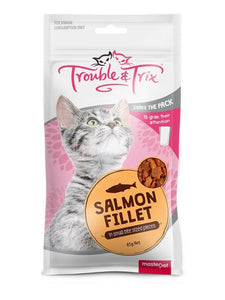 Trouble & Trix Cat Treat Salmon Fillet 85G