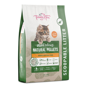 Trouble & Trix Natural Cat Litter 10 Ltr