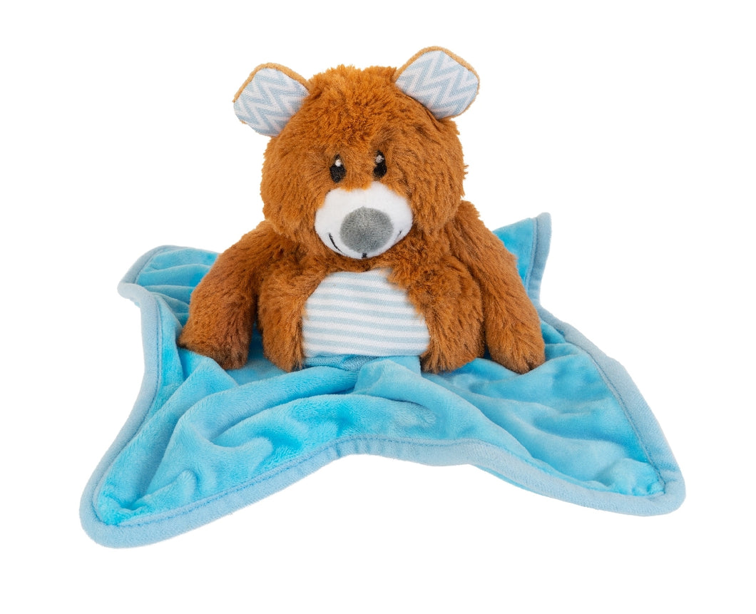 Yours Droolly Puppy Snuggle Animal Blanket-Bear