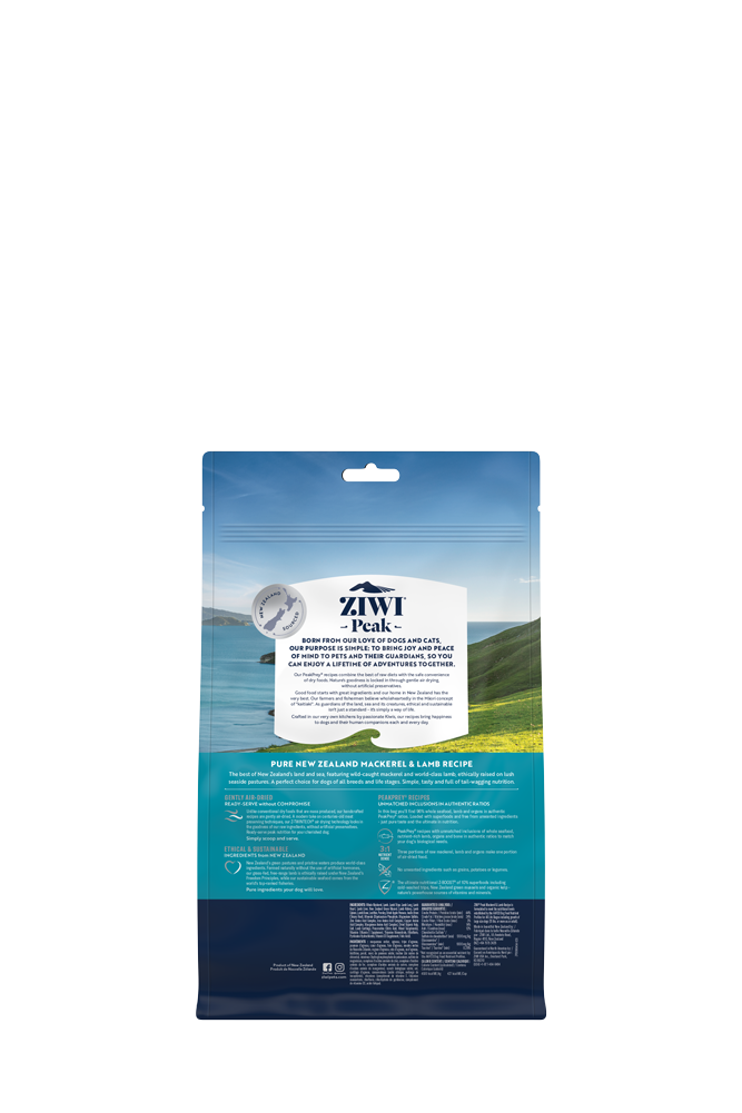 Ziwi Peak Dog Mackerel & Lamb 454g