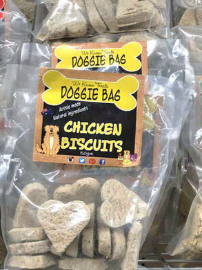 We Know Pets Doggie Bag Chicken flavour biscuits, all natural treat!