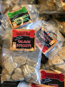 We Know Pets Doggie Bag Salmon flavour biscuits, all natural treat!