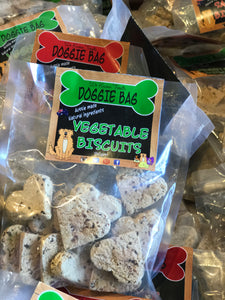 We Know Pets Doggie Bag vegetable flavour biscuits, all natural treat!