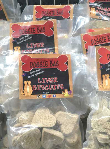 We Know Pets Doggie Bag liver flavour biscuits, all natural treat!