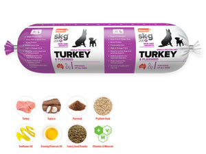 Prime 100 Turkey And Flaxseed Cooked Roll 2Kg *Available For In Store Pickup or Local Delivery Only